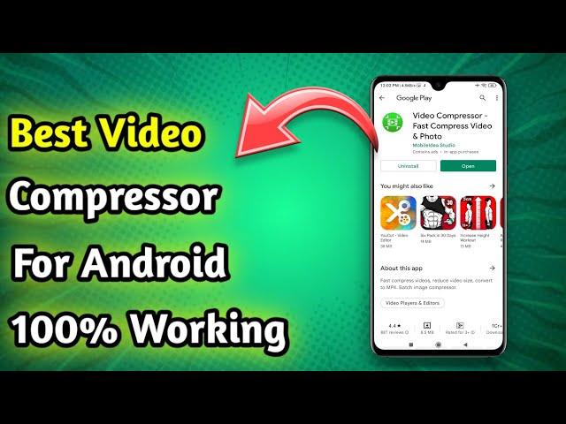 Best Video Compressor For Android | krish Tech Tamil