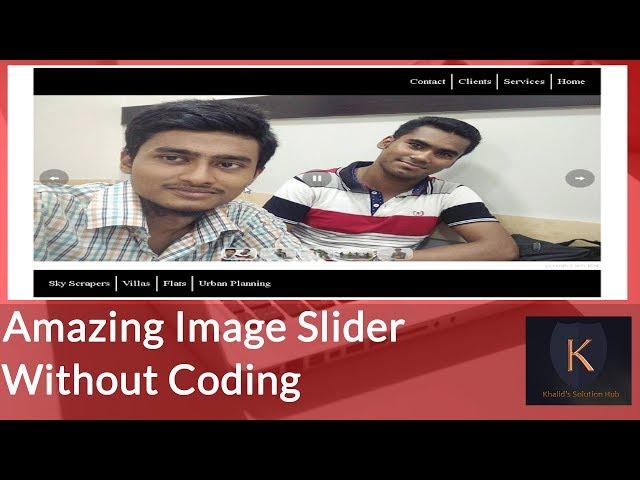 How to Create Image Slider Without Javascript/Coding Online [Bangla]