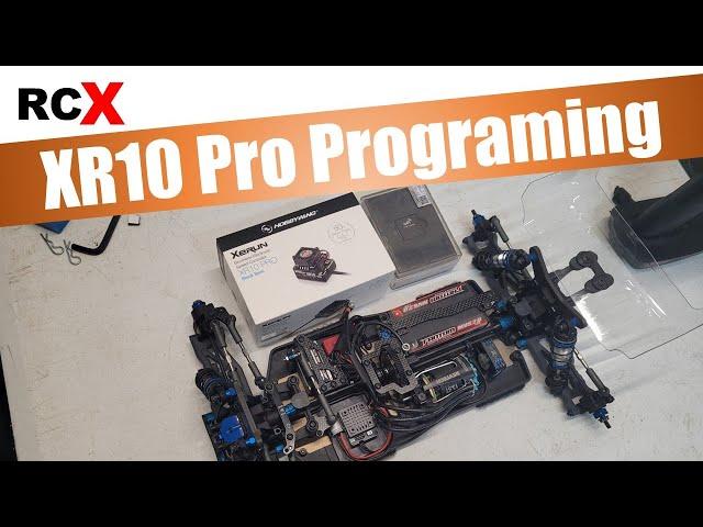 Hobbywing XR10 pro stock programing