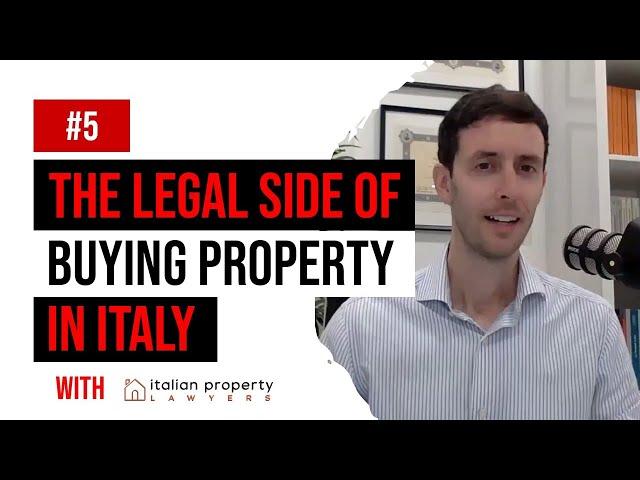 The legal side of buying property in Italy