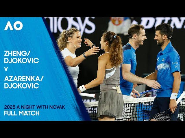 Zheng/Djokovic v Azarenka/Murray Full Match | Australian Open 2025