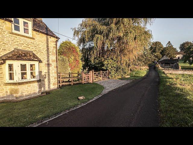 A Heavenly Morning Walk in the Peaceful Cotswold Village of Hazleton