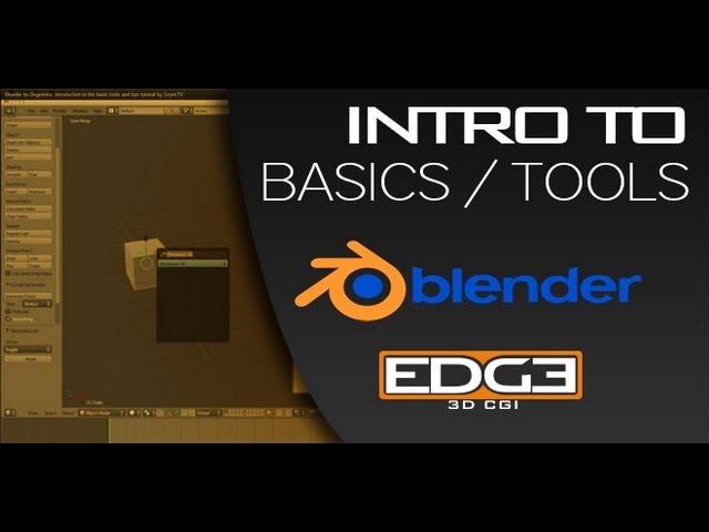 Blender for Beginners: Introduction to the basic tools and tips tutorial by ZoyncTV