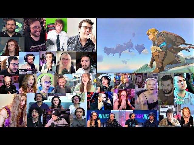 The Legend of Zelda: Tears of the Kingdom Trailer 3 Reaction Mashup