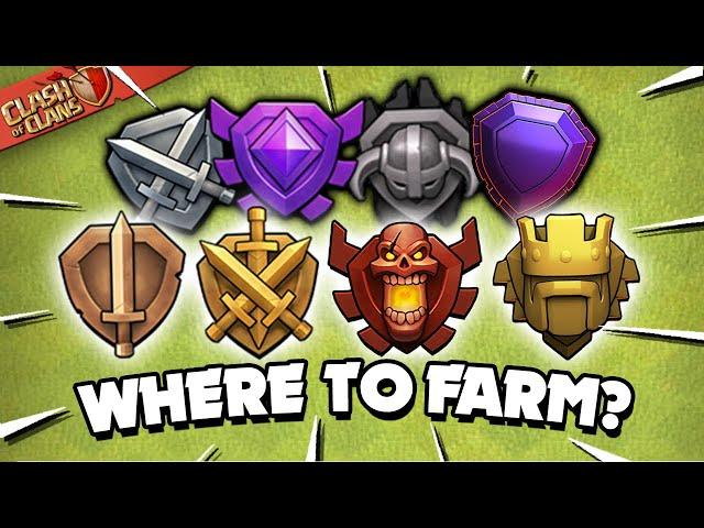 Best League to Farm for Any Town Hall Level (Clash of Clans)