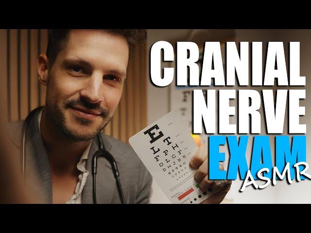 Realistic Cranial Nerve Exam ASMR Close Whispers