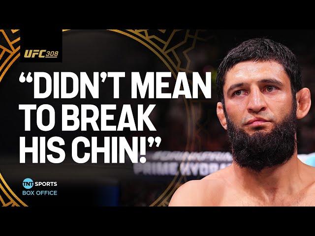 Khamzat Chimaev Post-Fight Press Conference | UFC 308