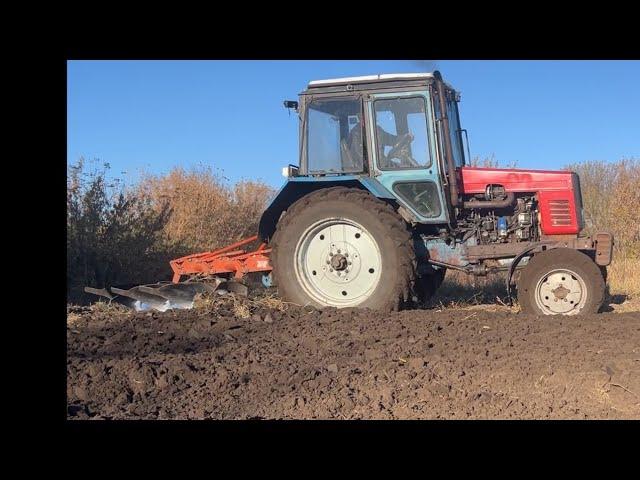Оранка‼️МТЗ 82 130Із плугом Kverneland 3*40
