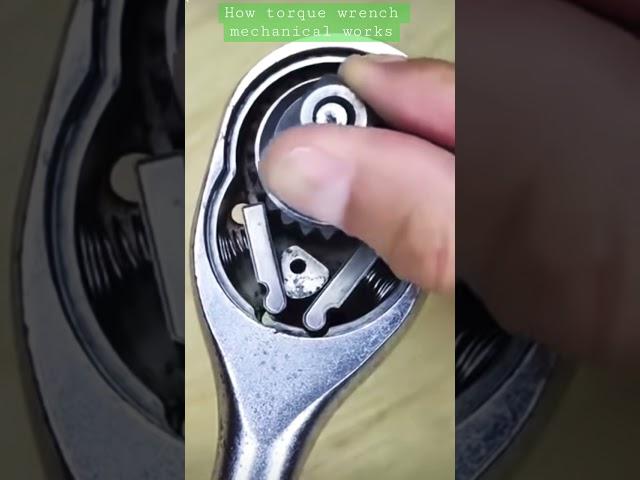 How torque wrench mechanical system works/ technical skill