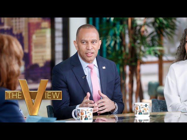 House Dem Leader Rep. Hakeem Jeffries On Gaetz AG Withdrawal | The View