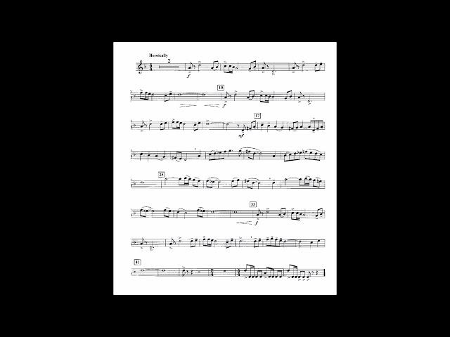 Zorro's Theme Tenor Saxophone Play-Along  - Bb instrument (Trumpet, Clarinet)