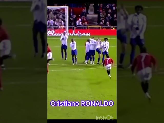 #manchesterunited All time no.7 GOAT ️ #cristianoronaldo CURVES BALL past keeper. WOOOOHOOO