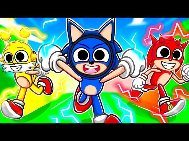 THE SPRUNKIS TURN INTO SONIC!