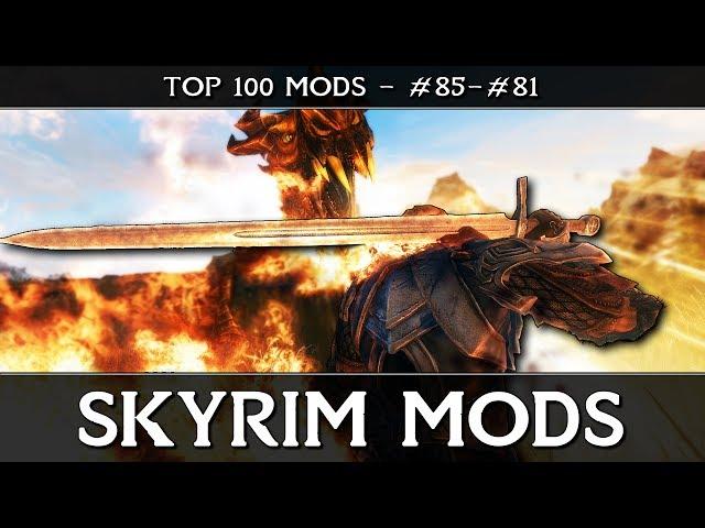 SKYRIM MODS - TOP 100: #85-81 - Swords, 'Lore-Friendly' & Kill-moves!