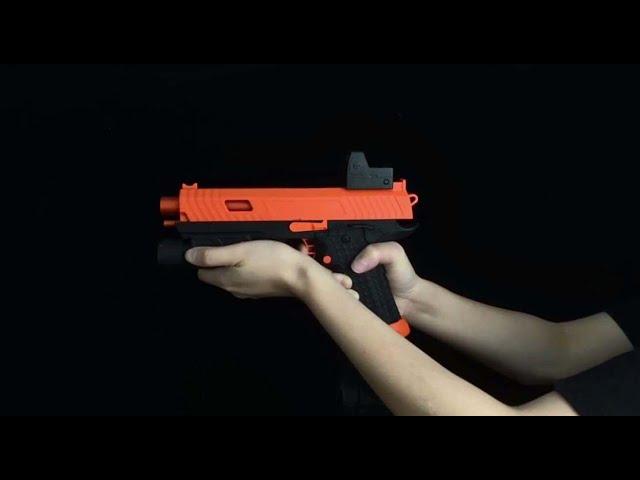 Splatter Ball Gun Unboxing & Overview - ZhenDuo X5 Gel Blaster