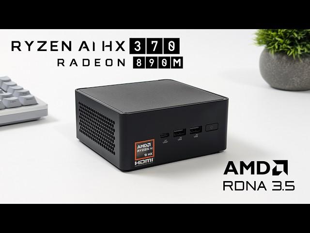 This Mini PC Has The Most Powerful 890M iGPU Ryzen Ai 9 HX 370 First Look