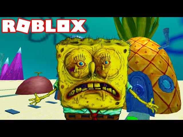 ROBLOX TERROR IN BIKKINI BOTTOM | ROBLOX ESCAPE EVIL SPONGEBOB