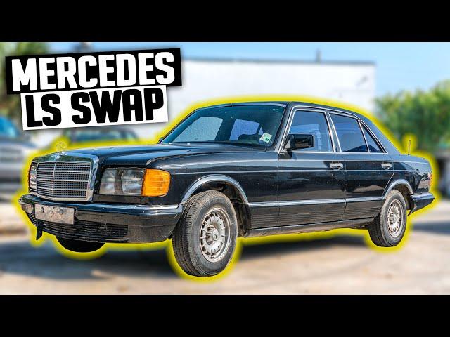 LS Swapping a Mercedes 280se - 6.2L Mercedes Benz Swap Ep.1