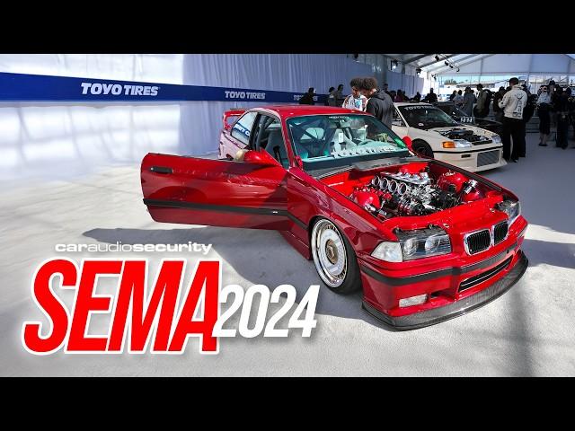 SEMA 2024 Insane Show Cars & walk-around VLOG | Car Audio & Security