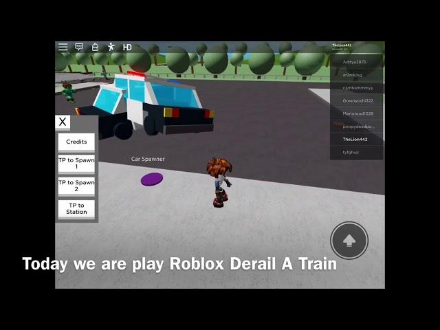 Roblox Derail A Train Is Broken??