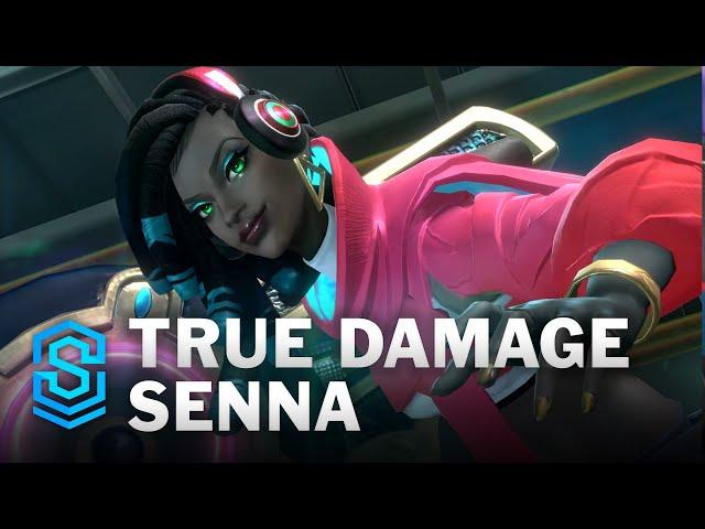 True Damage Senna Wild Rift Skin Spotlight