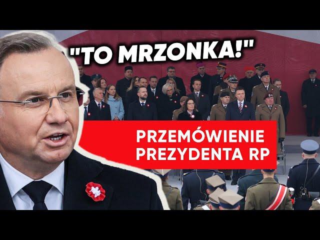 Święto Niepodległości. Mocne słowa prezydenta Andrzeja Dudy przed Grobem Nieznanego Żołnierza