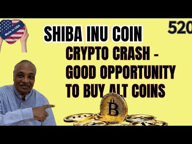 ️EMERGENCY-BITCOIN ALT COINS CRASH  AND RECOVERY || IN TELUGU #shibatelugu