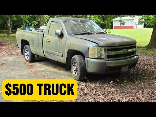 HOW BAD CAN IT BE? FLIPPING FORGOTTEN $500 TRUCK FOR PROFIT! HOW MUCH CAN I MAKE? IS IT A BUST?