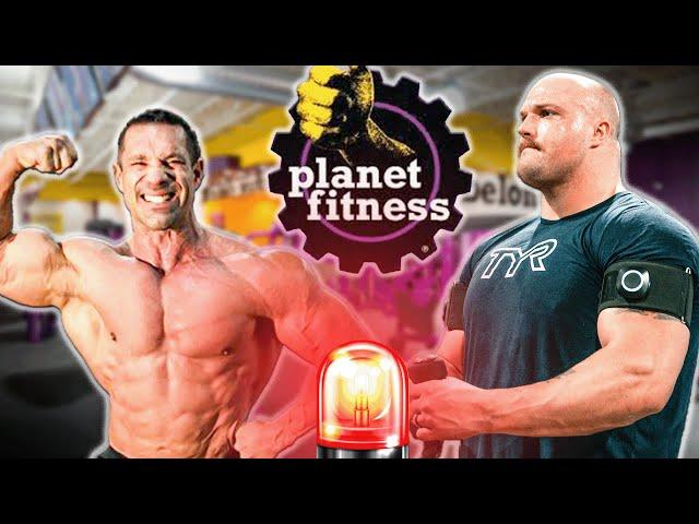 I crashed planet fitness with Greg Doucette