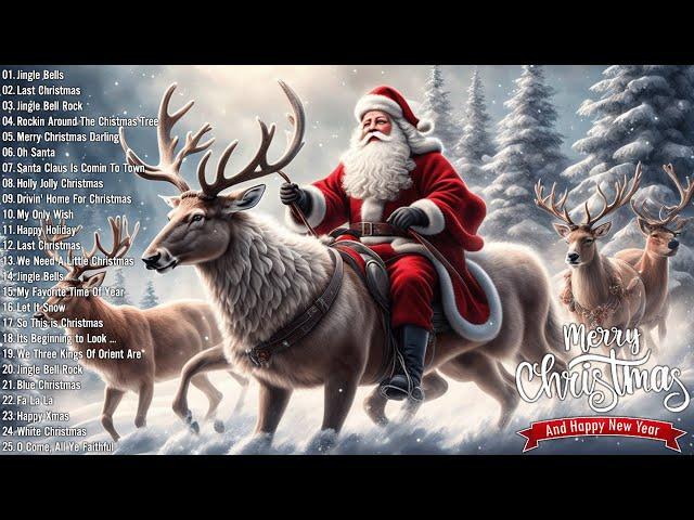 Top 100 Christmas Songs of All Time  2 Hour Christmas Music Playlist Xmas Songs 2025