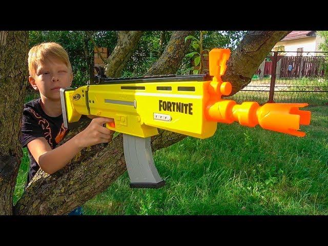 НОВЫЙ NERF FORTNITE. Обзор от БРОС ШОУ.