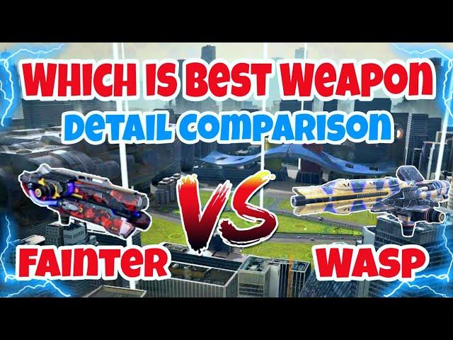 [WR] Fainter VS Wasp Medium Weapon Comparison in |War Robots|