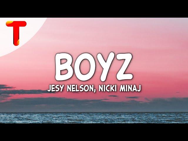 Jesy Nelson ft. Nicki Minaj - Boyz (Clean - Lyrics)