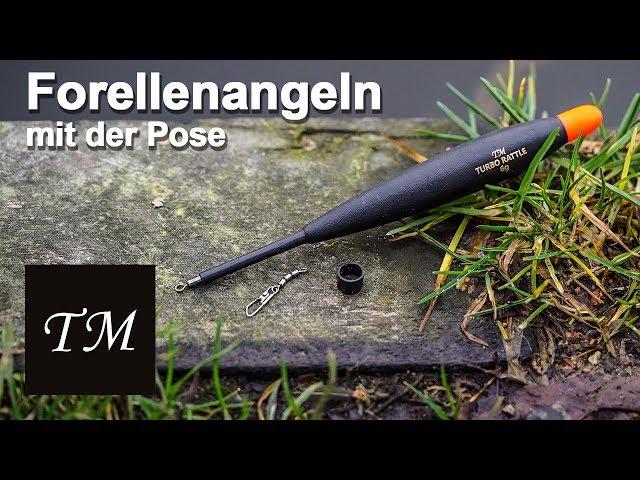 Forellenangeln mit der Pose - Schleppen auf Forelle