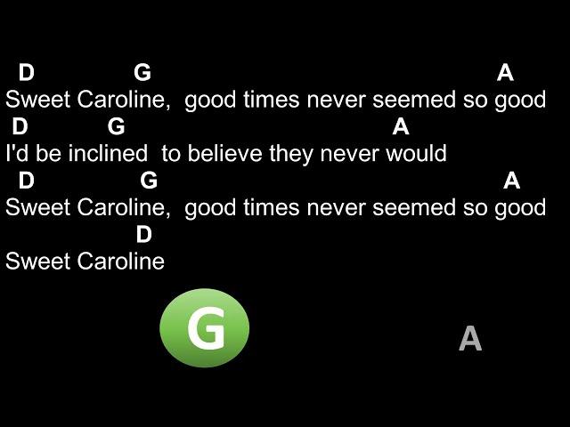 Sweet Caroline - Neil Diamond/DJ Ötsi - Chords