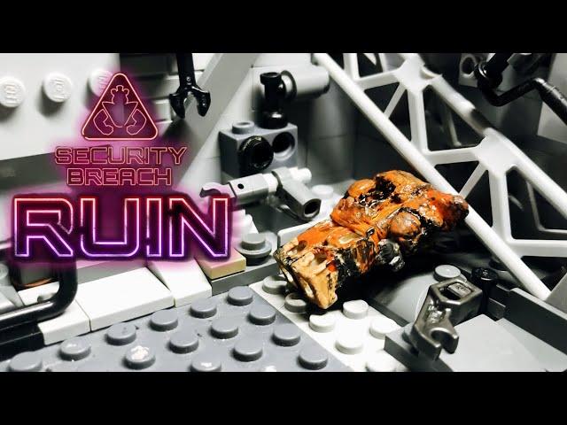 LEGO FNAF security breach RUIN (stop motion) #legostopmotion #fnaf #fnafruin