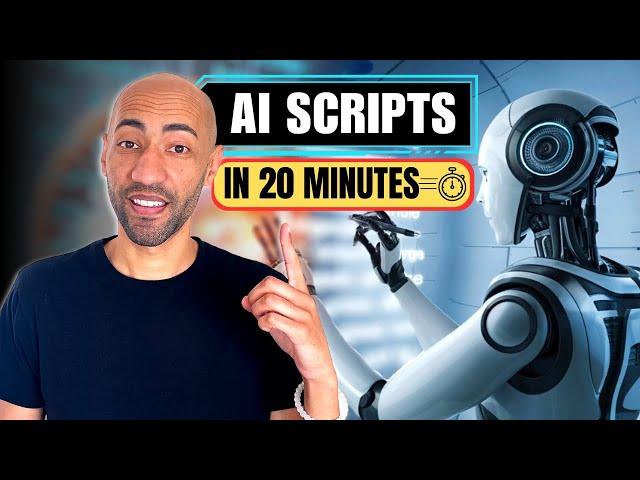 How To Write Awesome YouTube Scripts With AI...FAST!!!