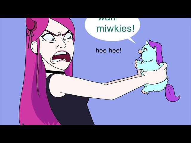 Fluffy Pony Abuse “Mummah?” and “Jellytime” (comics by MagentaDemon, voiceover by gayroommate)