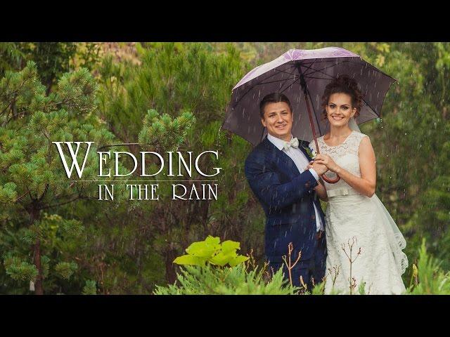 Wedding in the rain  2014