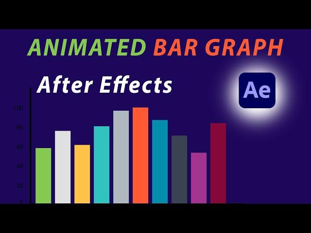 Adobe After Effects - simple animated bar graph