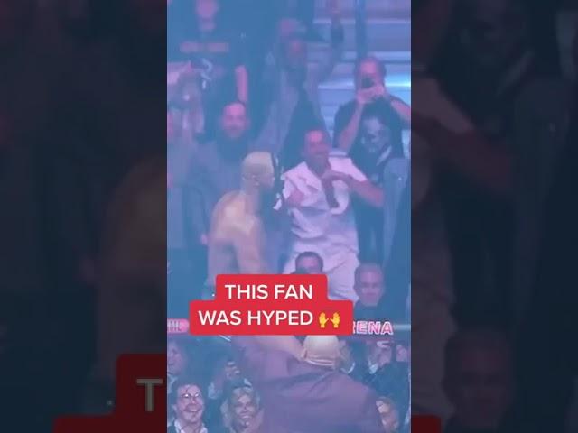 This fan was hyped about Jon Jones 