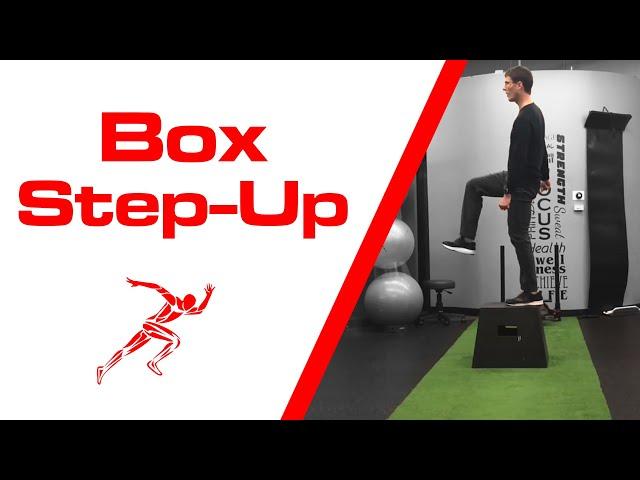 Box Step-Up Exercise