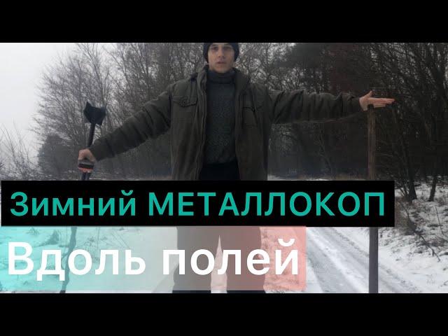 ЗИМНИЙ КОП МЕТАЛЛОЛОМА ВДОЛЬ ПОЛЕЙ/Евген Шлык