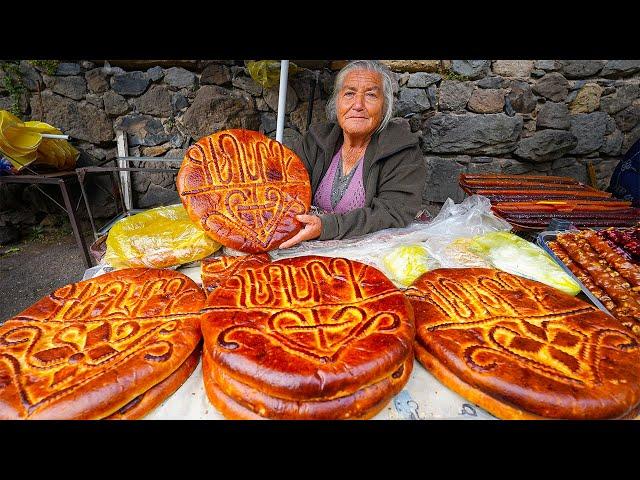 ARMENIAN STREET FOOD (You've Never Seen This Before) Russian Breakfast + Soviet Haircut!