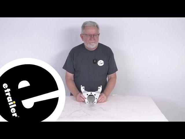 etrailer | Review of DeeMaxx Trailer Brakes - Replacement Caliper Mounting Bracket - DE43VR