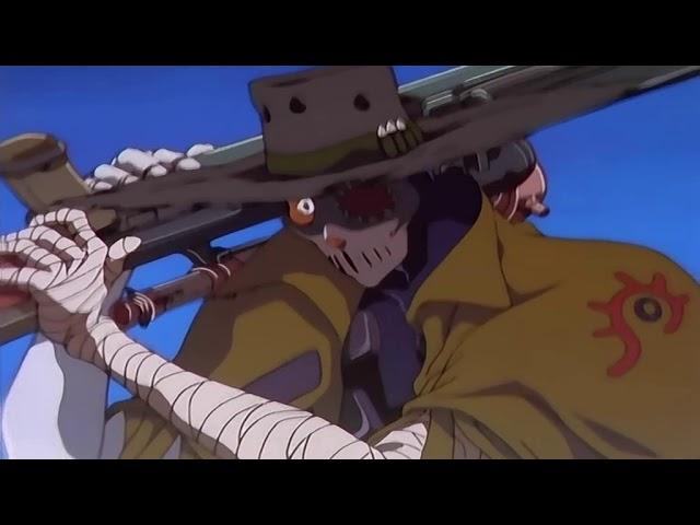 Caine, the BADASS SNIPER of Trigun