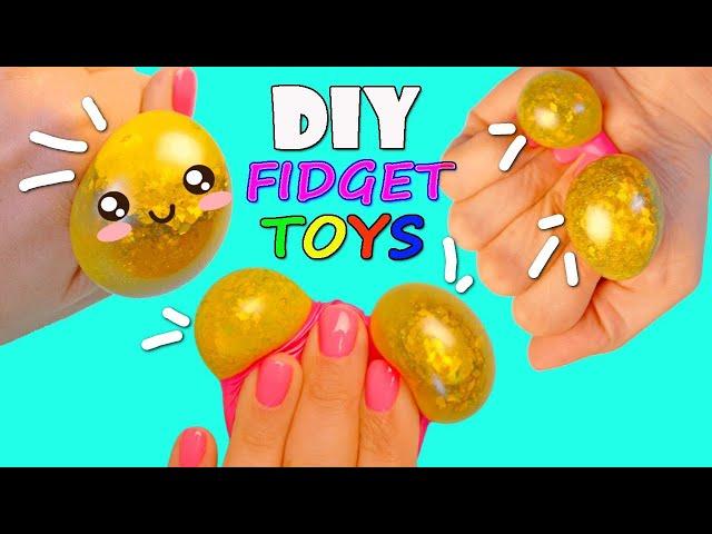 DIY FIDGET TOYS IDEAS / Glitter Balloon Fidget Toy/VIRAL TIKTOK FIDGET TOYS/ASMR stress ball #shorts