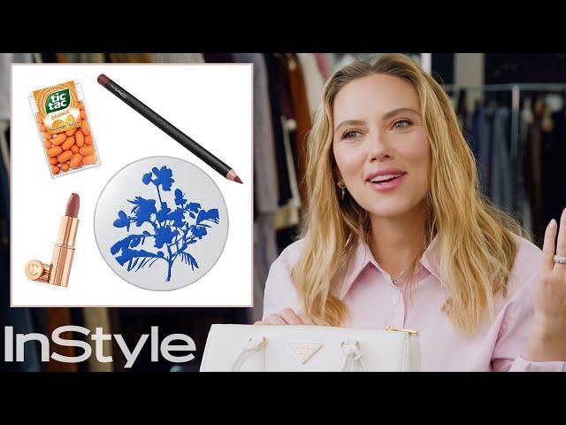 Scarlett Johansson Reveals What's In Her Bag | InStyle