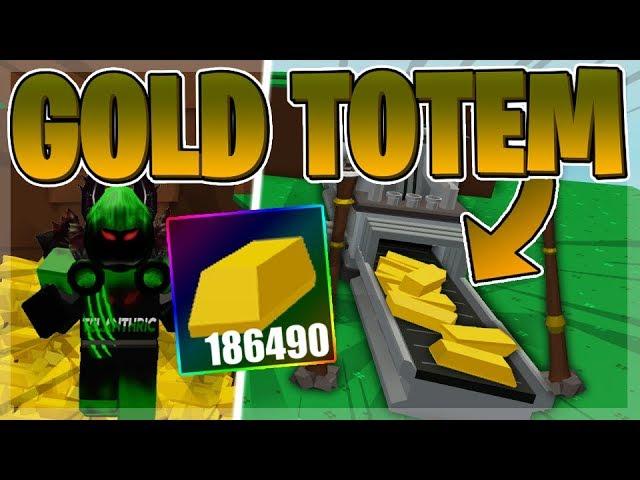  Roblox Skyblock GOLD TOTEM... (NEW SECRET ITEM)