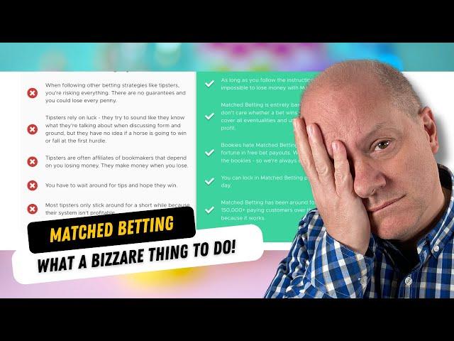 Why RISK FREE Matched Betting Suddenly Got VERY RISKY